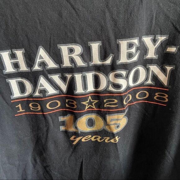 Harley Davidson anniversary graphic T-shirt - Picture 6 of 10